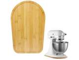 Bamboo Compatible with Kitchen aid 4.5-5 Qt Bamboo Mixer Slider  - Image 1