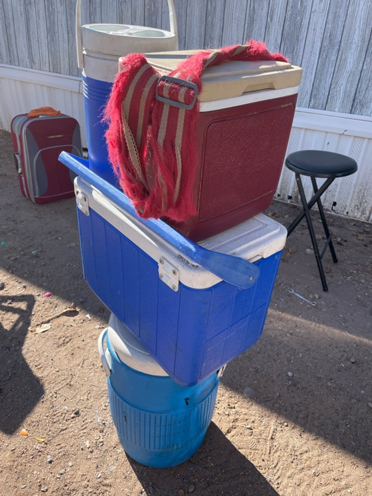 Set of 4 coolers