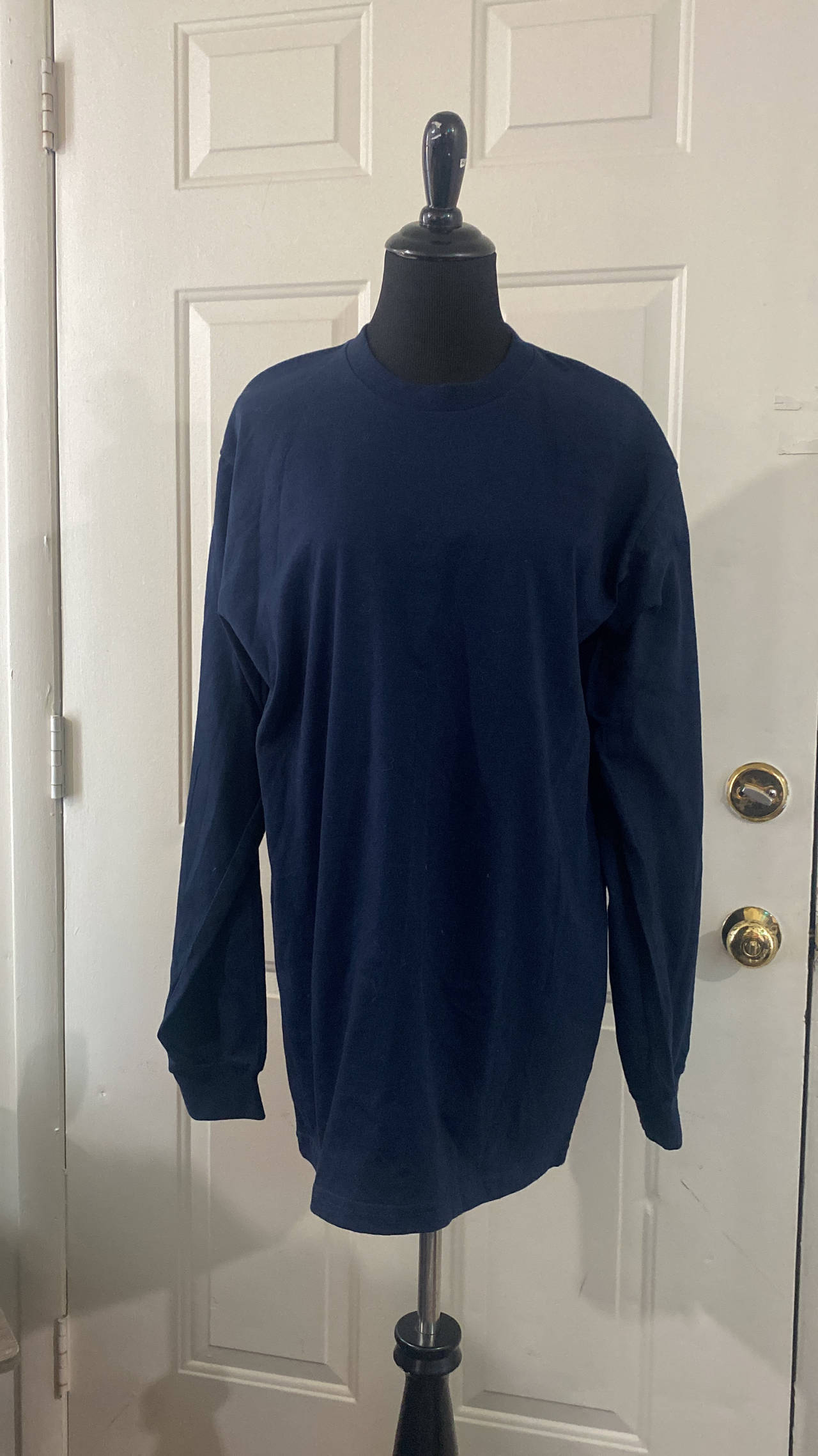 Supreme Long Sleeve Crew Neck T-Shirt Blank