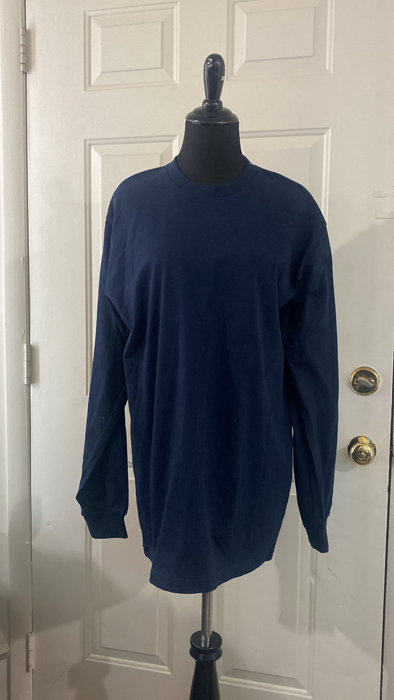 Supreme Long Sleeve Crew Neck T-Shirt Blank