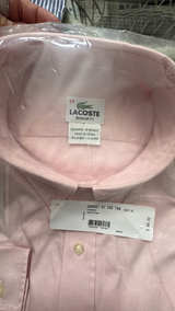 Lacoste Men's Regular Fit Oxford Shirt SIZE XL - Image 3