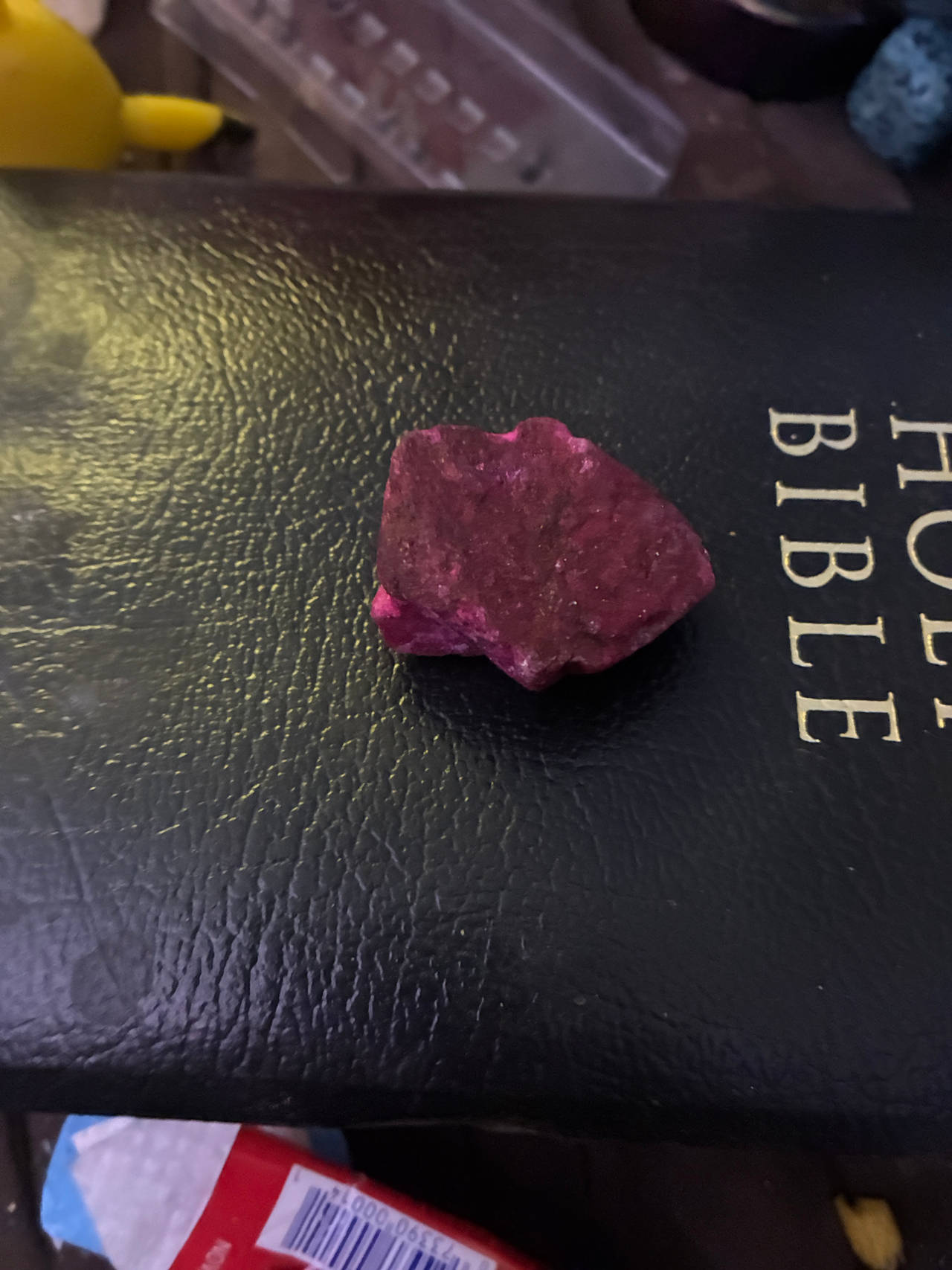 Raw Ruby Gemstone