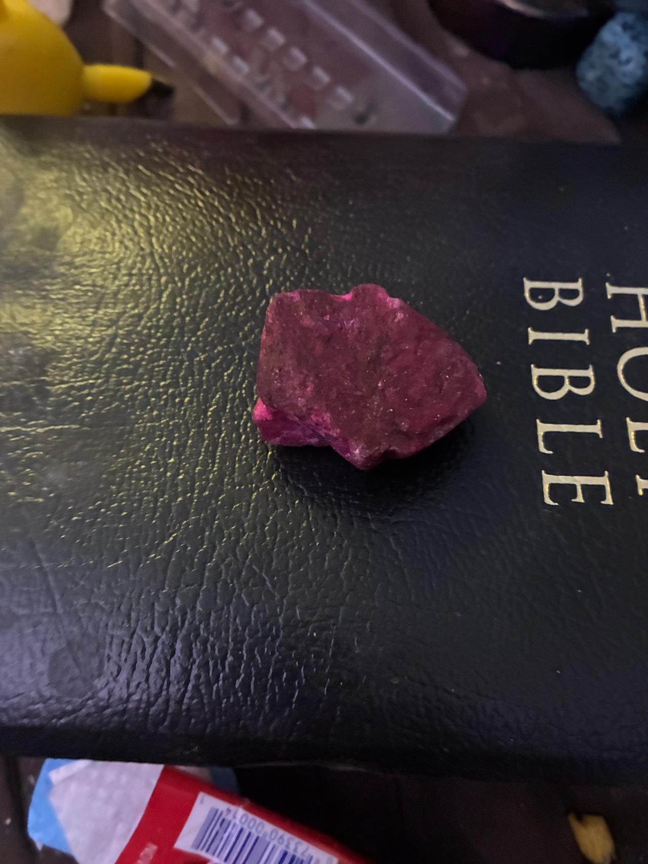 Raw Ruby Gemstone