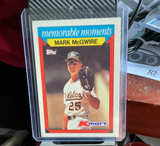 1988 Topps Kmart Memorable Moments Mark McGwire #13 - Image 1