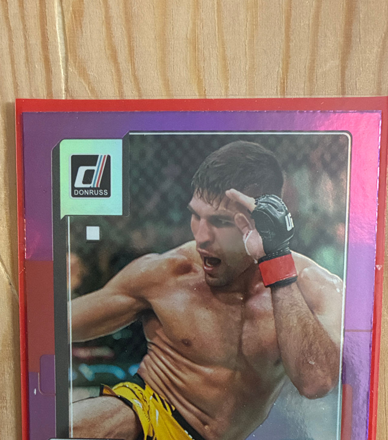 2022 Panini Donruss UFC Vicente Luque Purple Laser #161