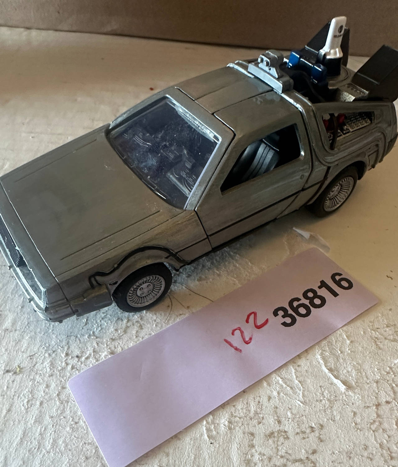 Transformers x Back to the Future Gigawatt DeLorean