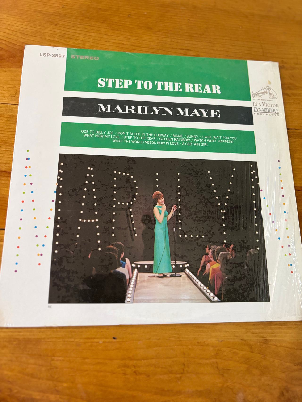 Marilyn Maye - Step to the Rear Vinyl Record