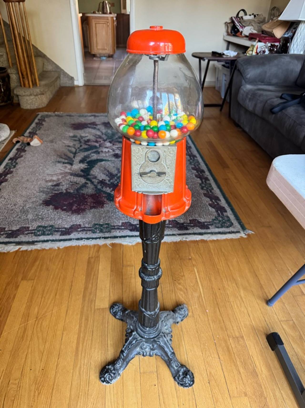 Great Northern Vintage 15" Gumball Machine with Stand