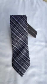 John Varvatos USA Plaid Silk Tie - Image 2