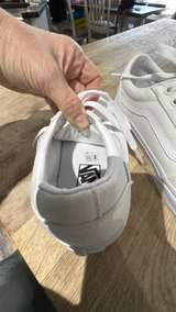 Vans Old Skool Canvas True White Mens Size 8 - Image 3