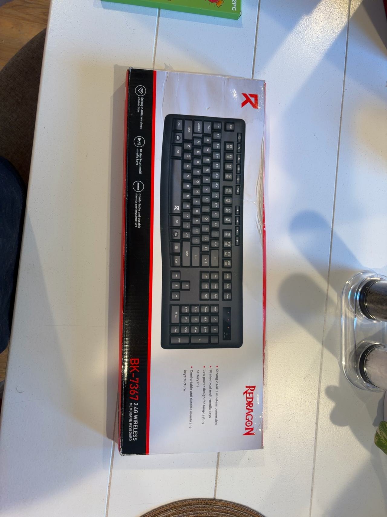 SMSOM Gaming Keyboard RGB Wired with Wrist Rest