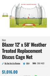 Heavy Duty Net: Throwing/Batting Cage or Cargo - Image 2