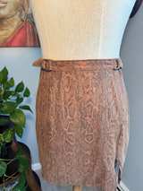 Free People Midnight Magic Snake Print Mini Skirt  - Image 5