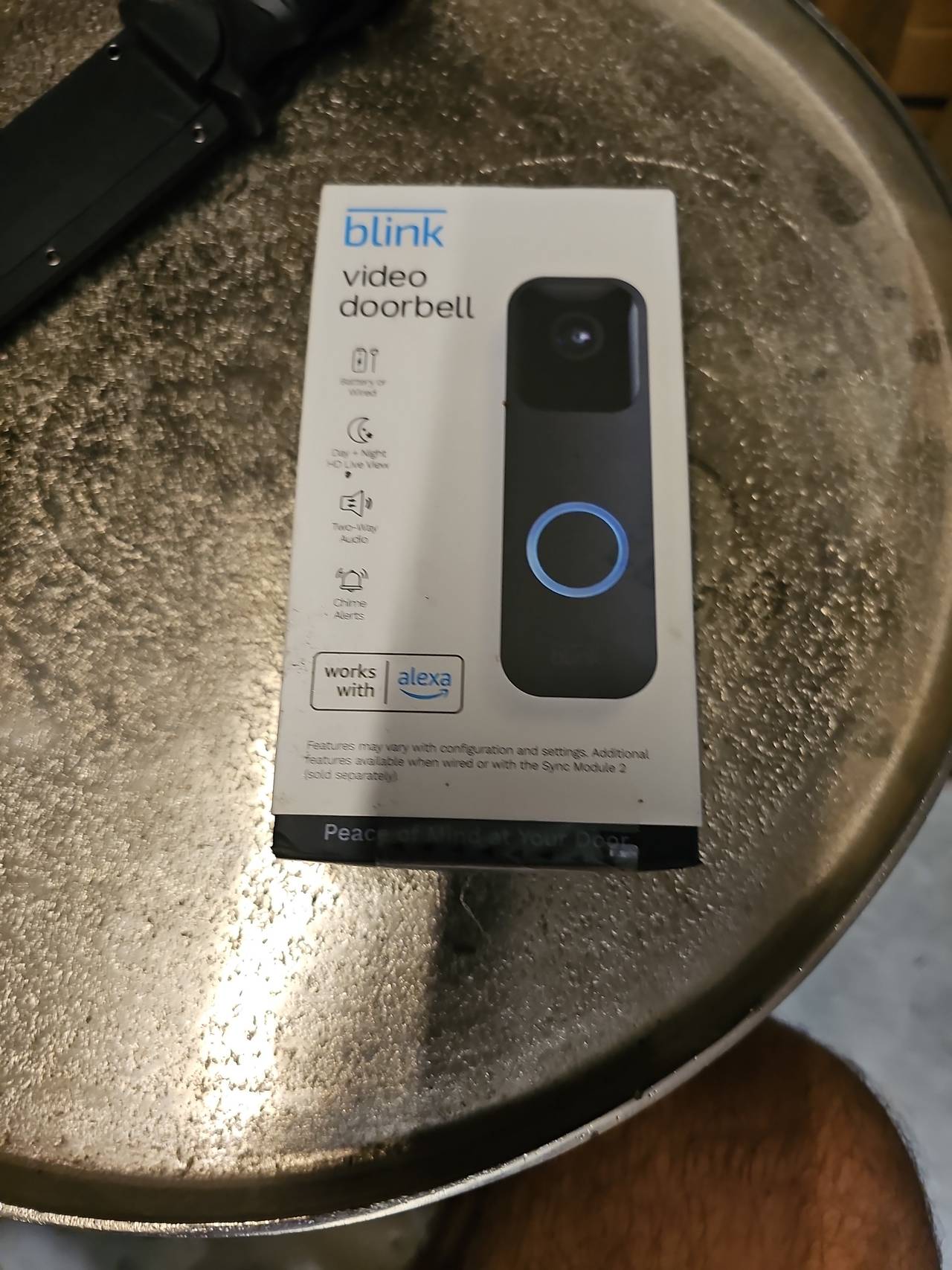 Blink Video Doorbell (Black)