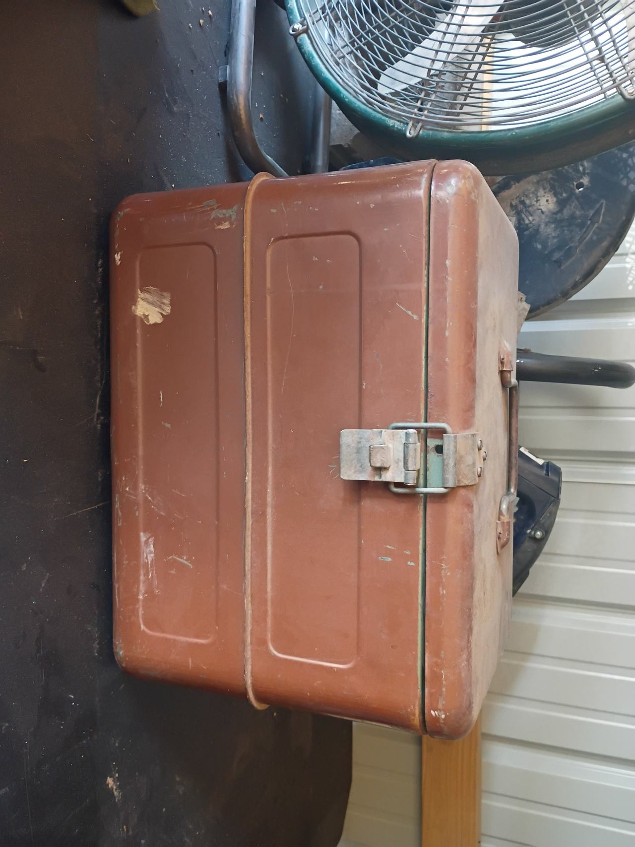 Vintage Coleman Metal Cooler