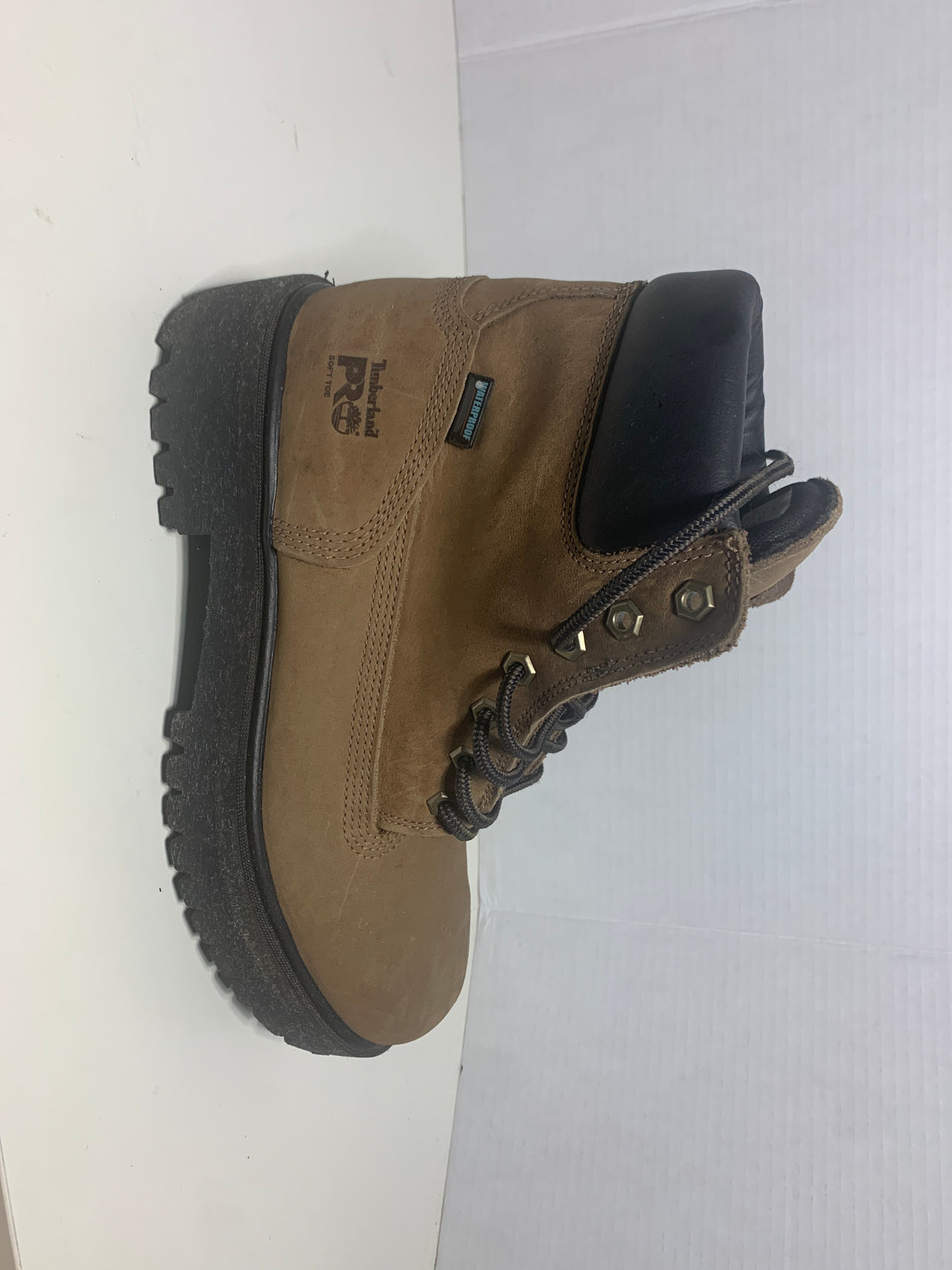 Timberland PRO Work Boot 8M brown leather waterproof 