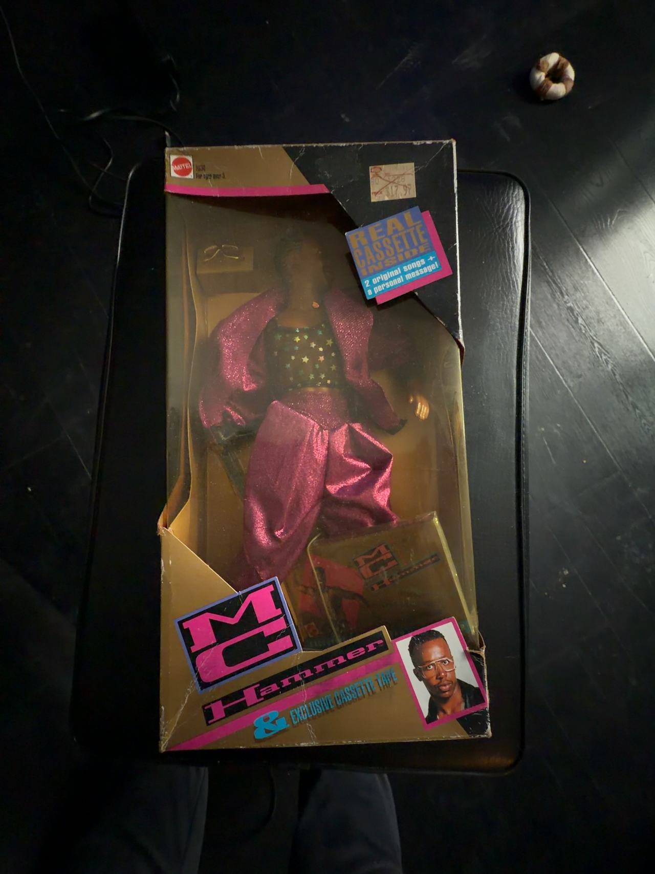 Mattel MC Hammer Collectible Doll with Cassette Tape