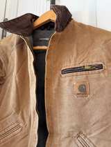 Carhartt Detroit Work Jacket Vintage Brown Kids Children’s  - Image 8