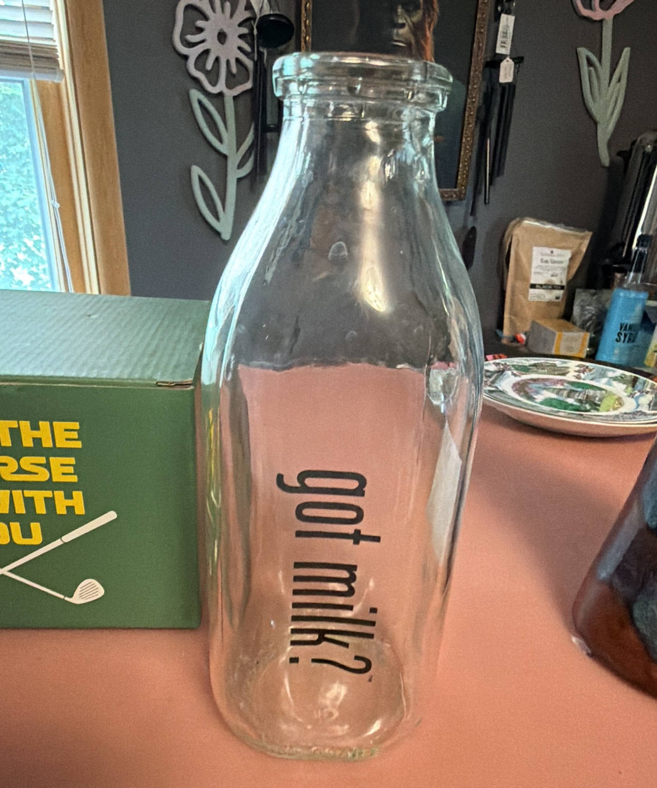 Got Milk? Glass Milk Bottle