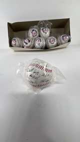 2001 New York Yankees Souvenir Baseballs with Signatures (Set of 8) - Image 3