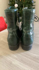 Laredo Women's Kiltie Logger Boots Dark Emerald Green 8 1/2M - Image 4