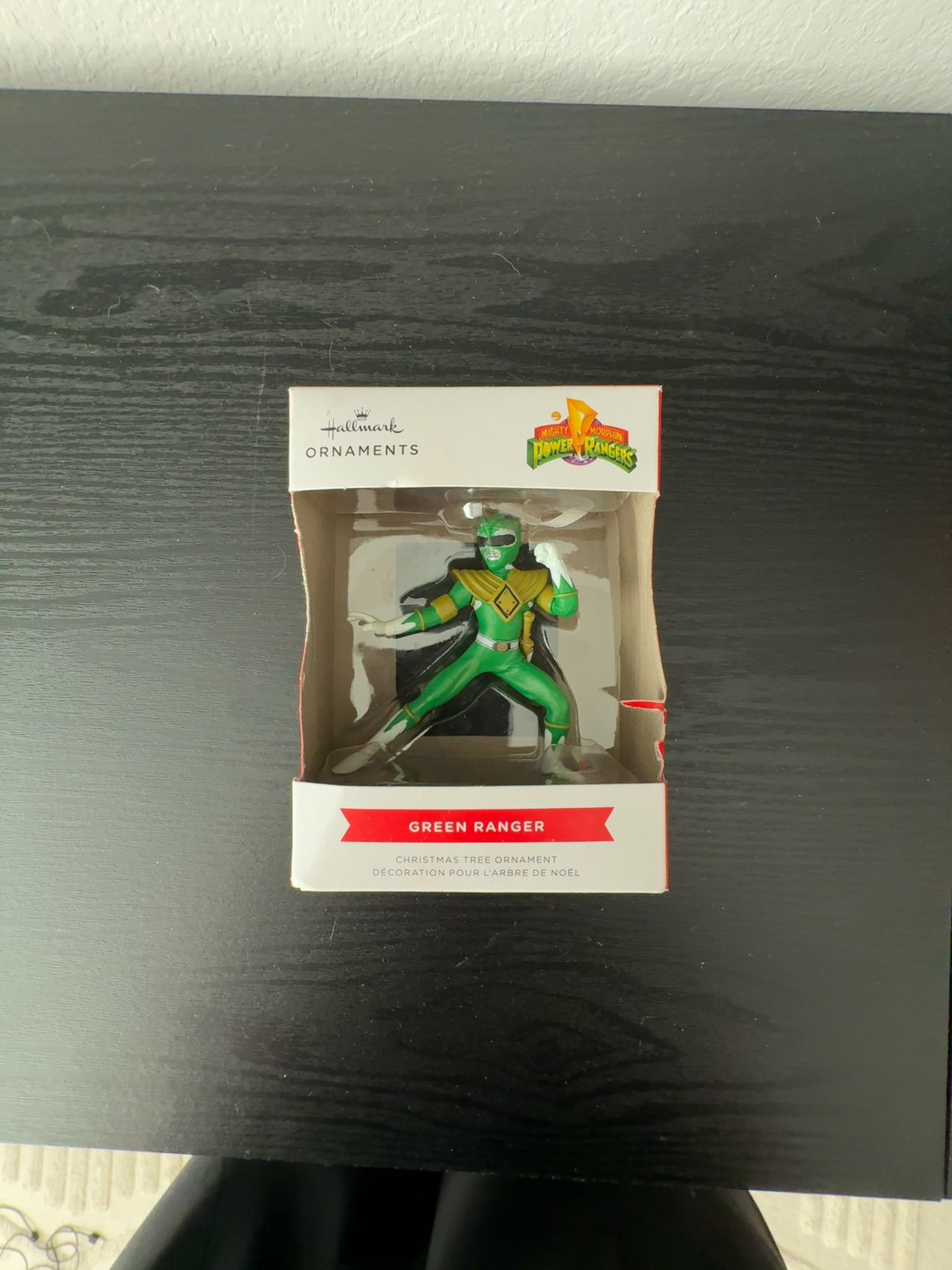 Hallmark Power Rangers Green Ranger Christmas Ornament