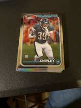 Topps Chrome Will Shipley Rookie Card #252 Philadelphia Eagles - Image 1