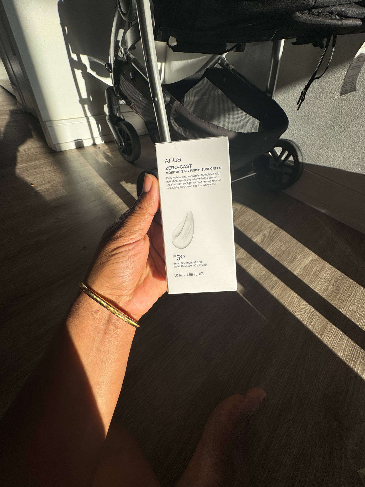 Anua Zero-Cast Moisturizing Finish Sunscreen SPF 50+ PA++++