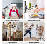 LUXSURE Ring Light Tripod for iPhone, Camera Mount Without Bluetooth Remote - Image 5