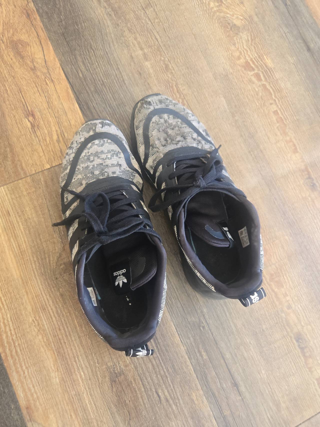 adidas Swift Run Grey Black Camo