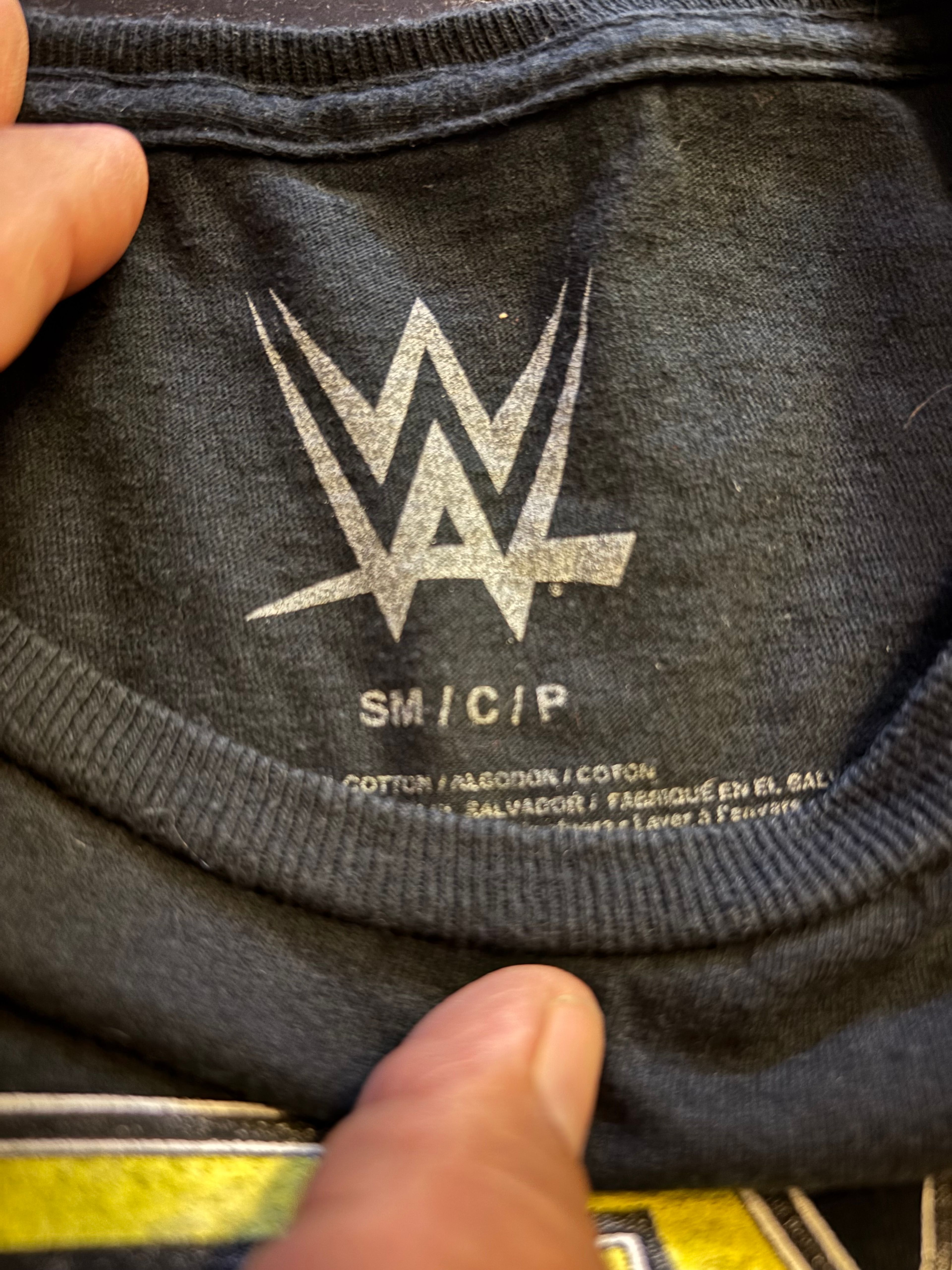 WWE WrestleMania T-Shirt Black size small - Image 2