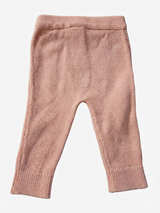 Carter's Pink Knit Baby Sweater Leggings sz 9 Months - Image 1