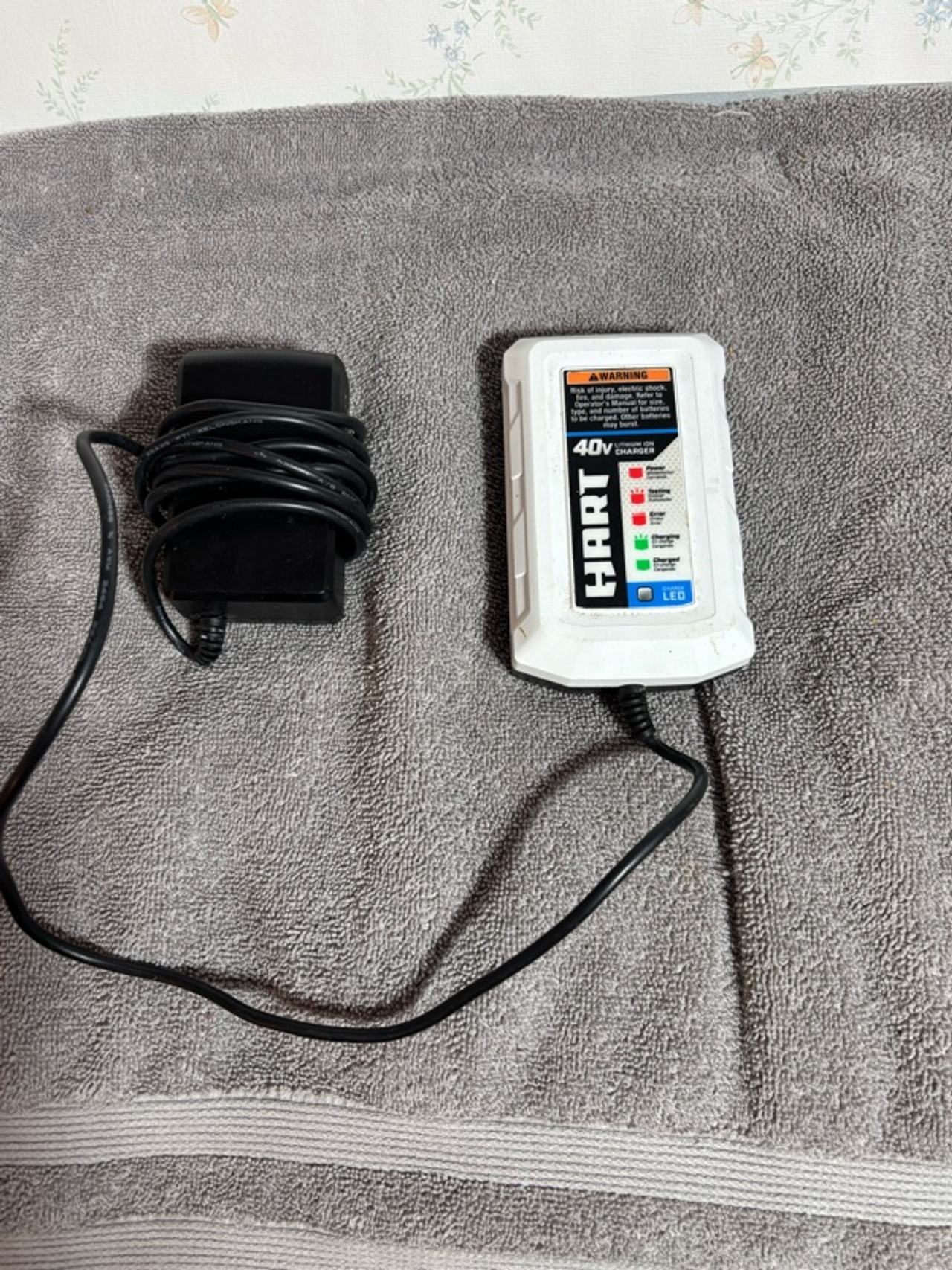 Hart 40V 1.5 Amp Lithium-Ion Battery Charger