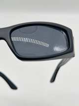 Spy+ Youth Kids Wrap Sunglasses Matte Black Gray Lenses Made in Italy - Image 8