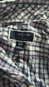 Club Room Regular Fit Performance Plaid Shirt - Image 2