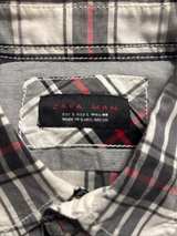 ZARA Man Plaid Longsleeve Shirt  - Image 1