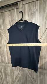 Nike Golf Men's V-Neck Performance Vest Medium Blue - Image 5