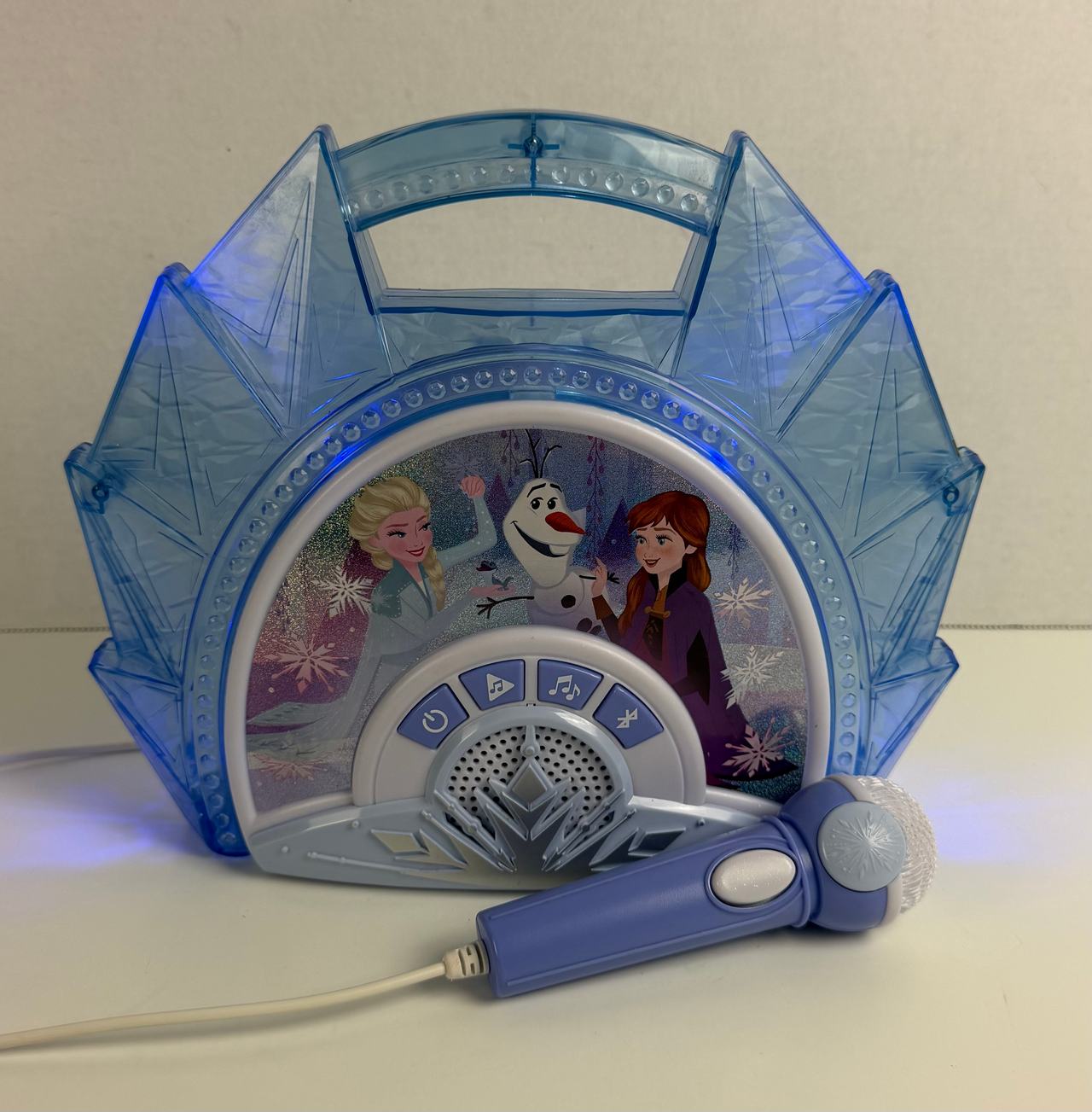 Disney Frozen 2 Bluetooth Karaoke Machine
