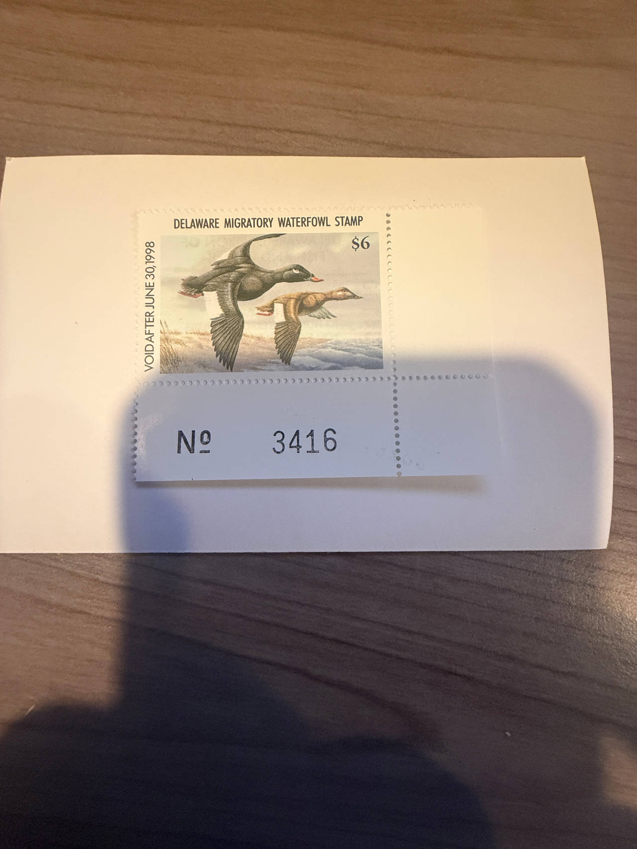 1997 Delaware Migratory Waterfowl Stamp