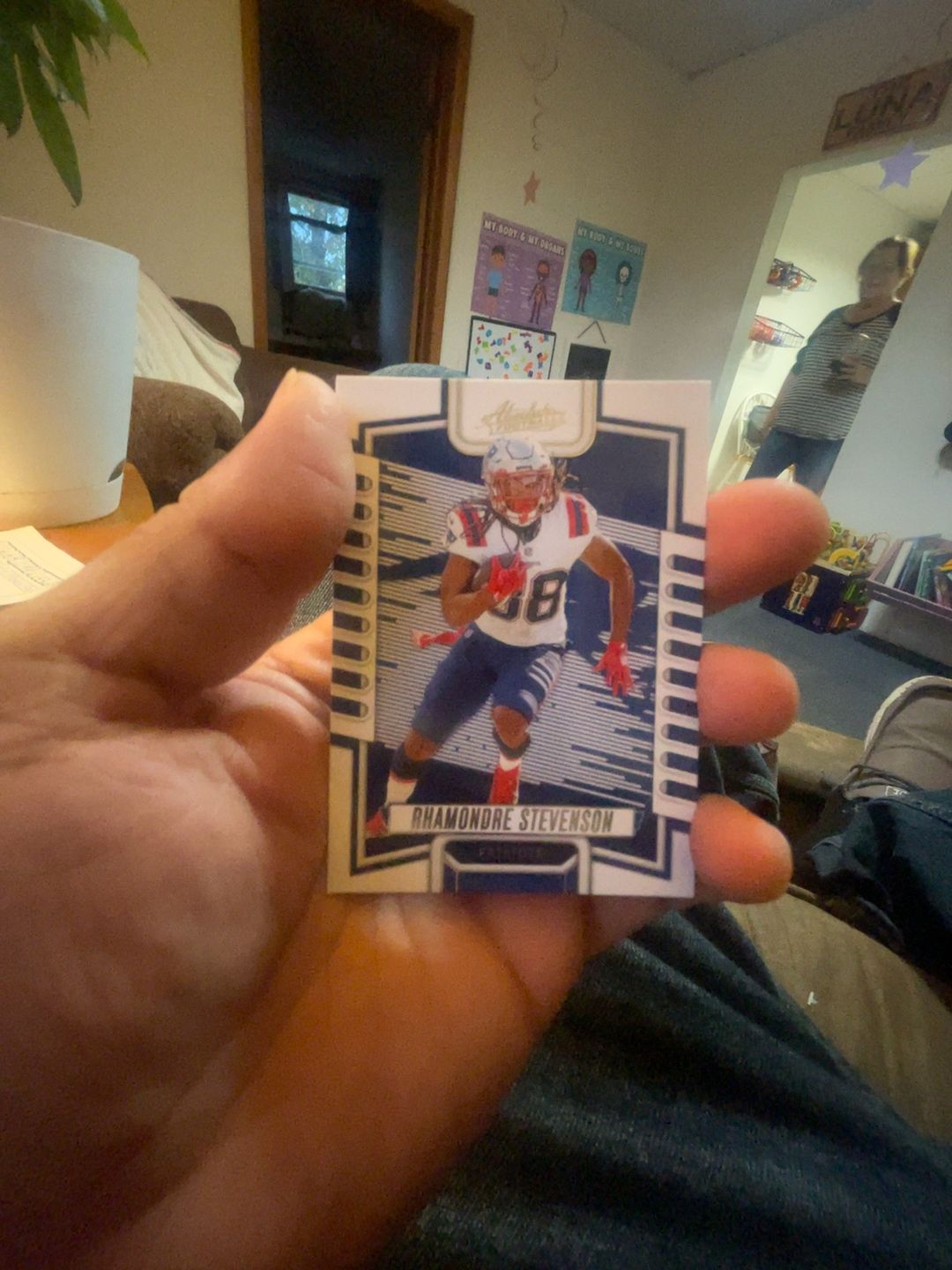 Panini Absolute 2023 Rhamondre Stevenson #39 New England Patriots Rookie Card