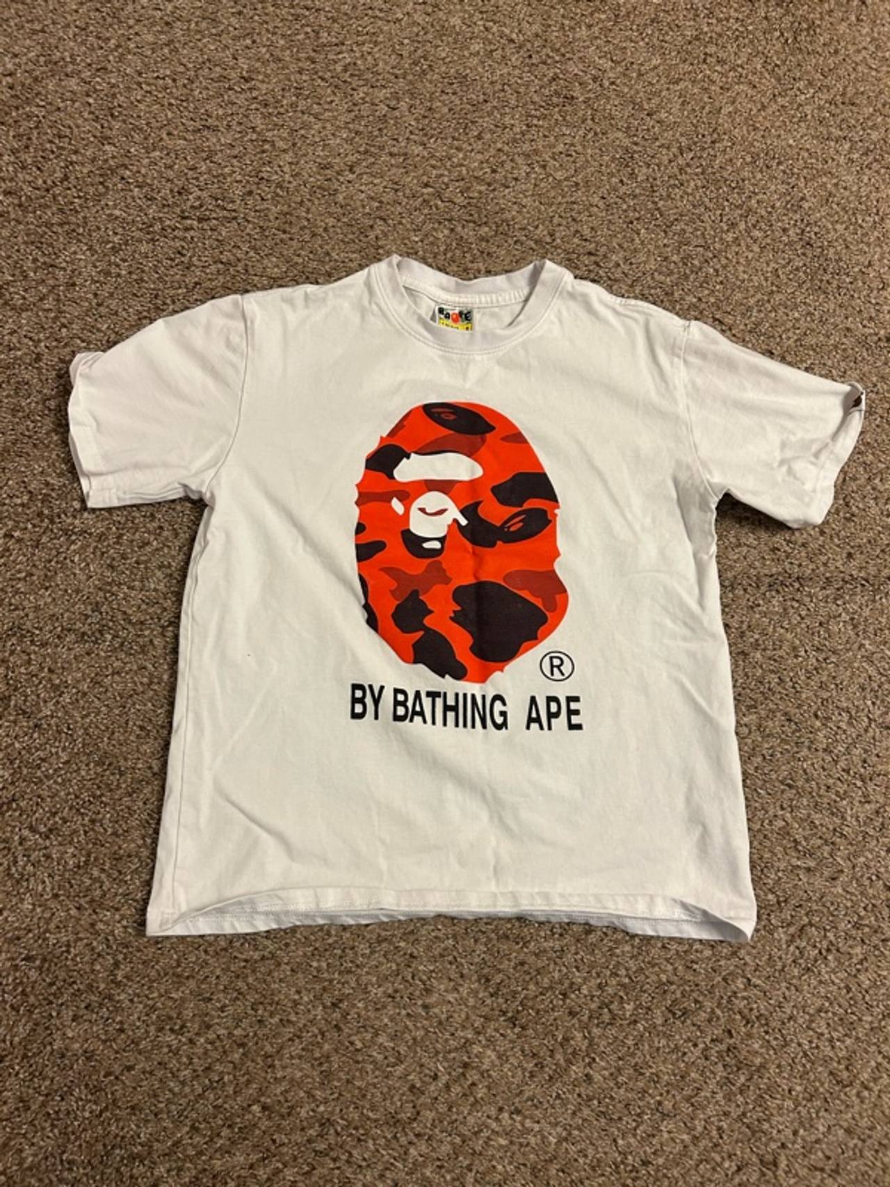 BAPE Red Camouflage T-Shirt