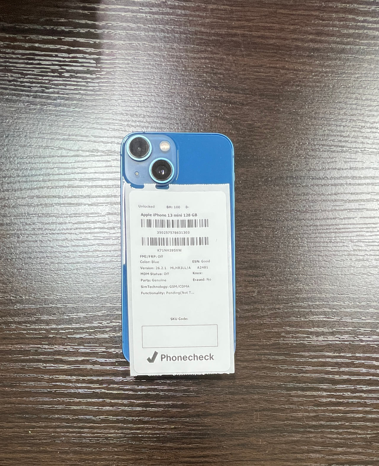 Apple iPhone 13 mini 128GB Blue