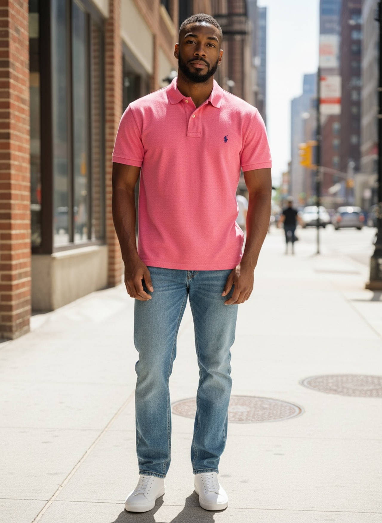 Polo Ralph Lauren Men's Classic Fit Mesh Polo Shirt