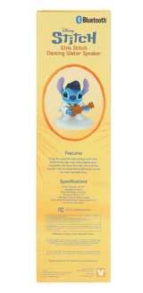 Disney Elvis Stitch Bluetooth® Water Dancing Speaker 10.35in X 2.32in - Image 1