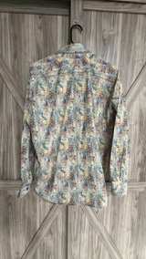 Marcello Sport Abstract Print Button Down Shirt Size Medium - Image 3