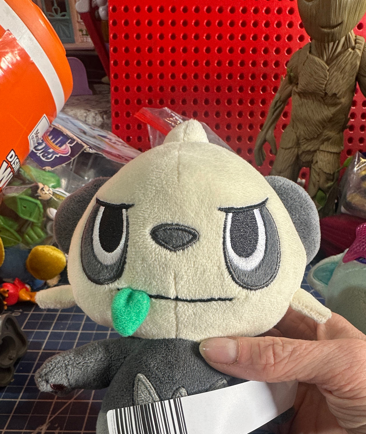 Pokémon Pancham retro Plush stuffed animal anime 29326