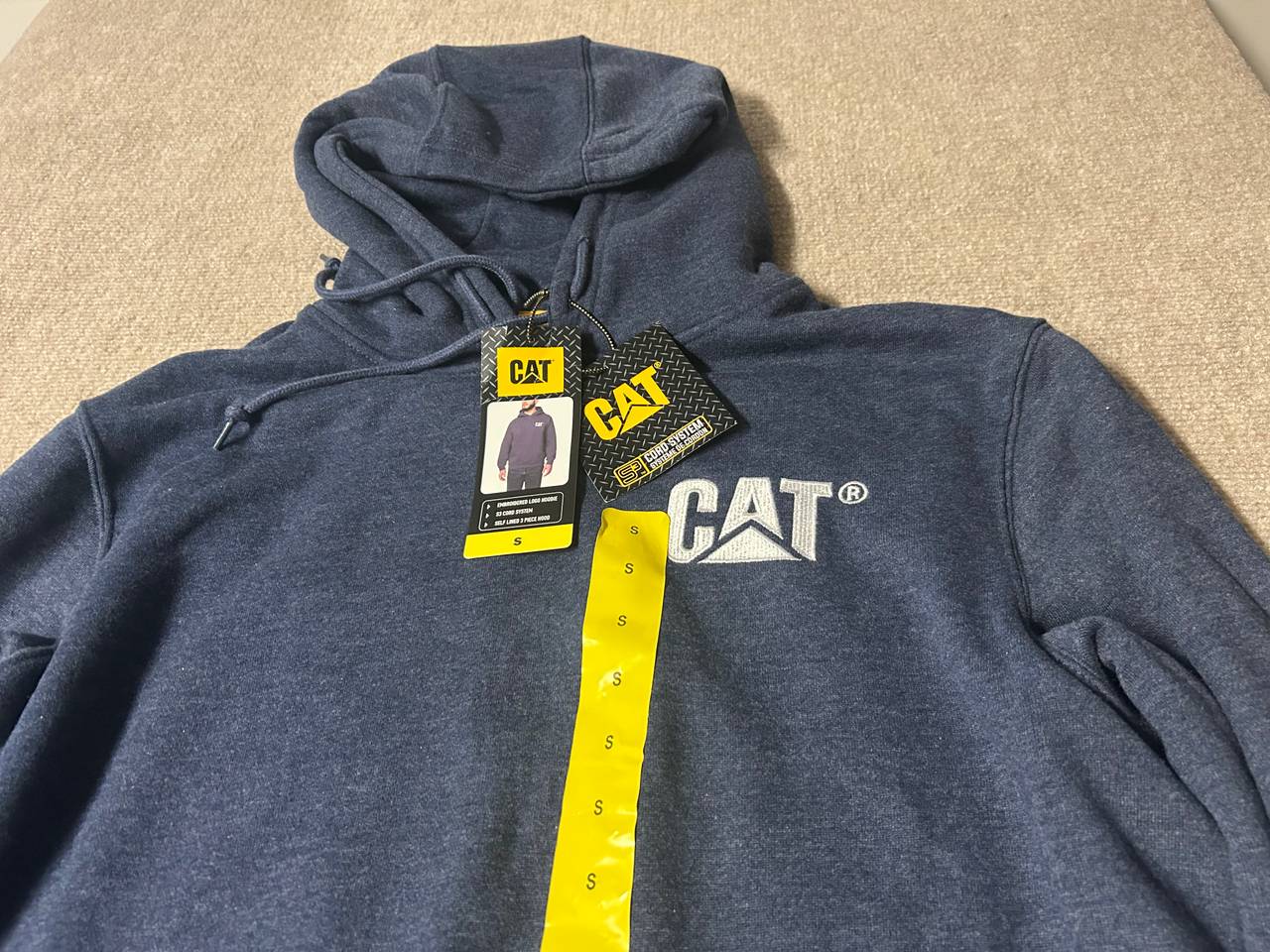 Caterpillar Men's Trademark Logo Hoodie