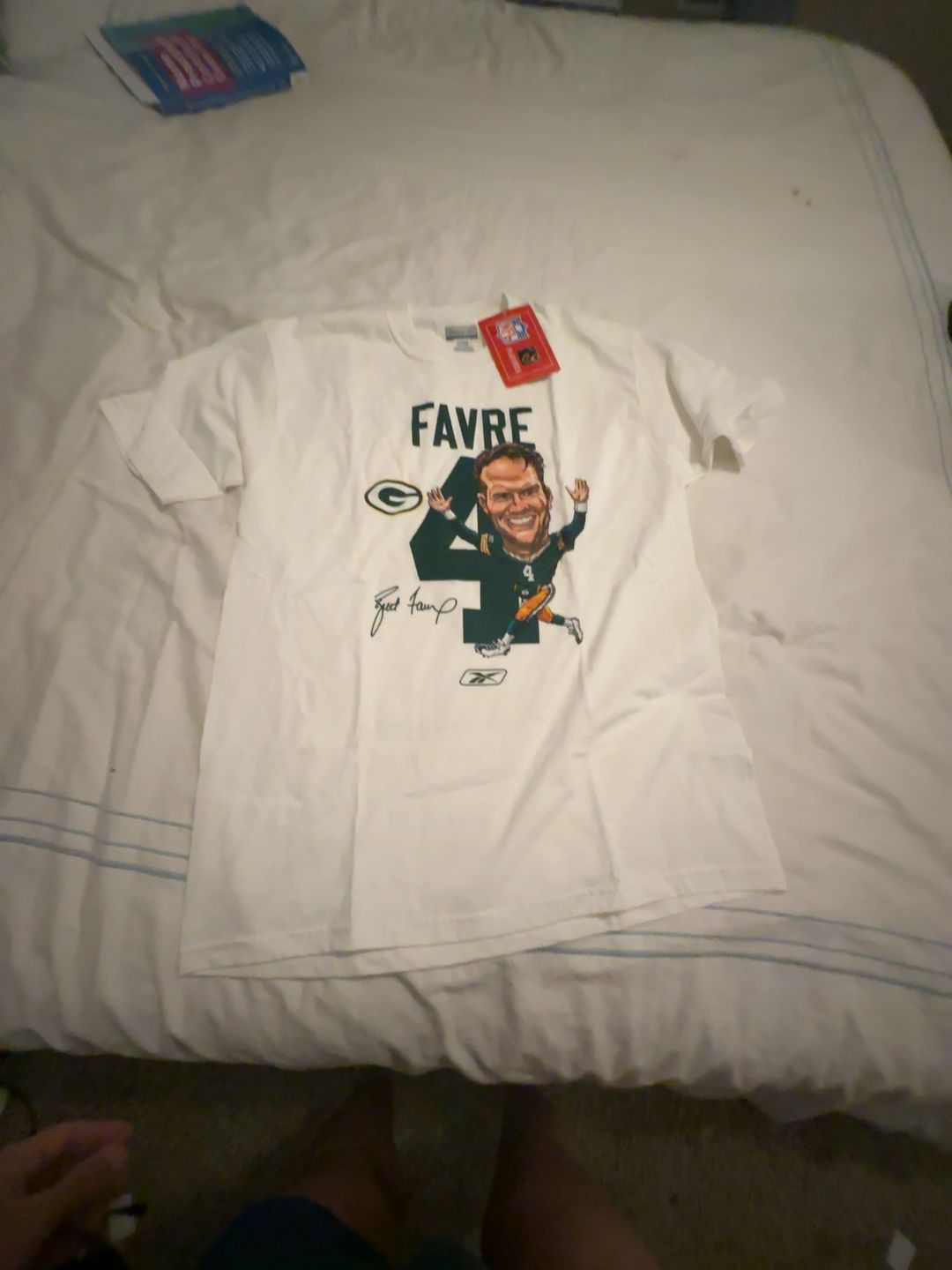 NFL Brett Favre Vintage 1995 Green Bay Packers T-Shirt