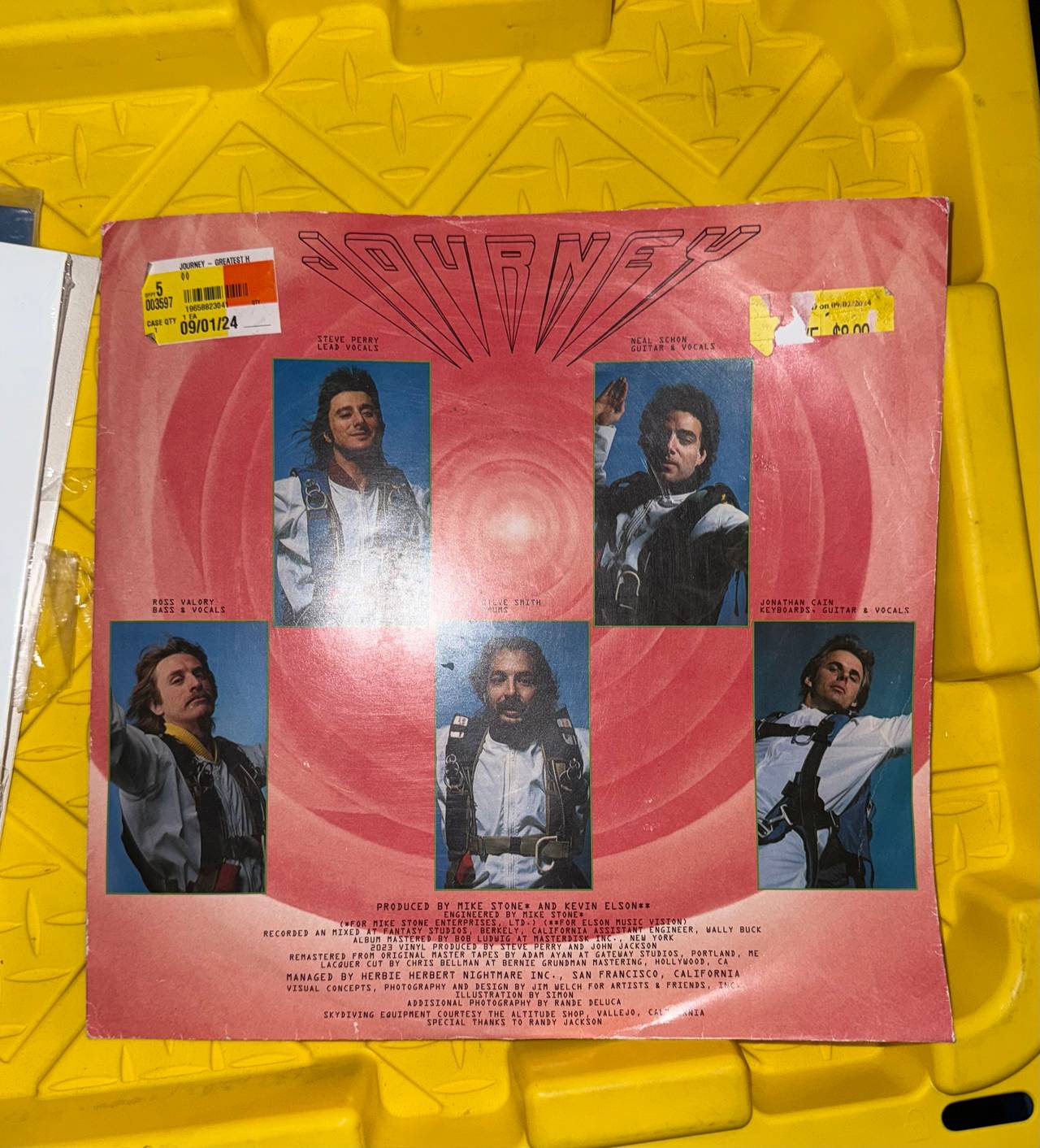 Journey - Greatest Hits Vinyl Record