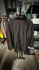 Michael Kors Black Zip-Up Jacket without Tie Belt Womens XL - Image 3